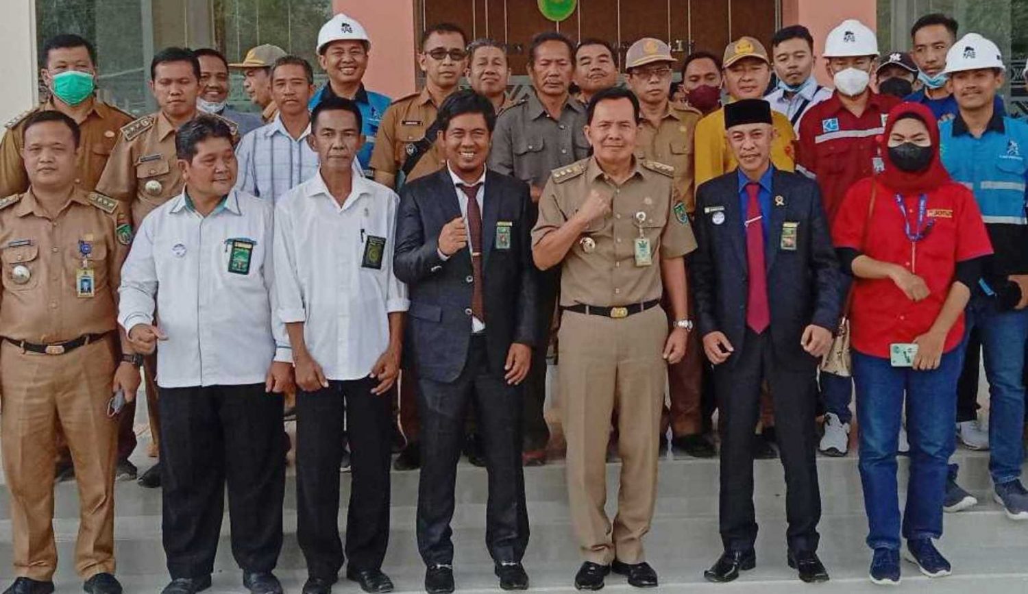 Kunjungan Walikota, Seluruh Camat Serta OPD Pemerintah Kota Prabumulih ke Gedung Pengadilan Agama dan Flyover Patih Galung