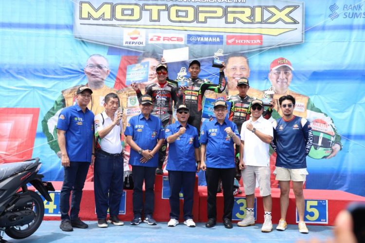 Atlet Binaan PPLP-D Muba Sabet Juara Umum Kejurnas Motoprix Putaran 2 Regional A