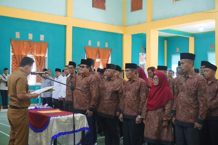 Pengurus Kelurahan Toleransi Gunung Ibul Resmi Dilantik