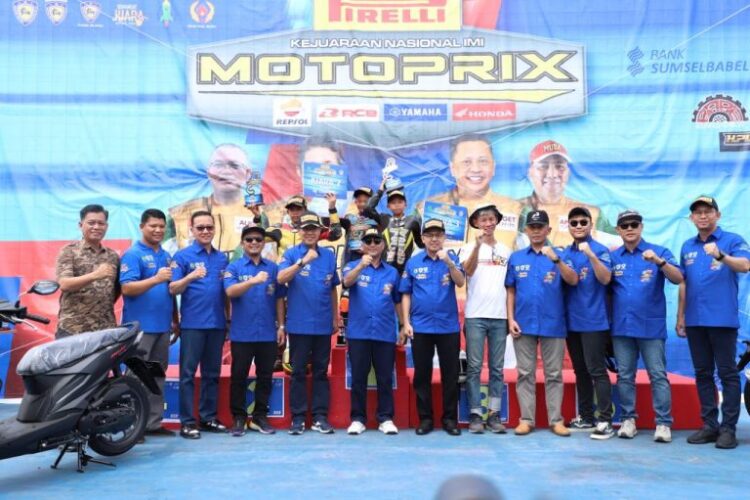 Kejurnas MotoPrix (MP) Region A Musim 2023 di Sirkuit Skyland Sukses Digelar