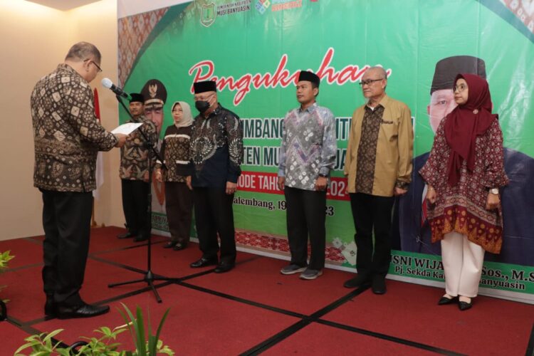 MPK Kabupaten Muba Periode 2023-2024 Resmi Dikukuhkan