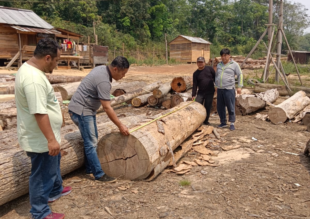 Gerak Cepat! Dapati Laporan Masyarakat, Polres Muba Langsung Tinjau Lokasi Sawmil