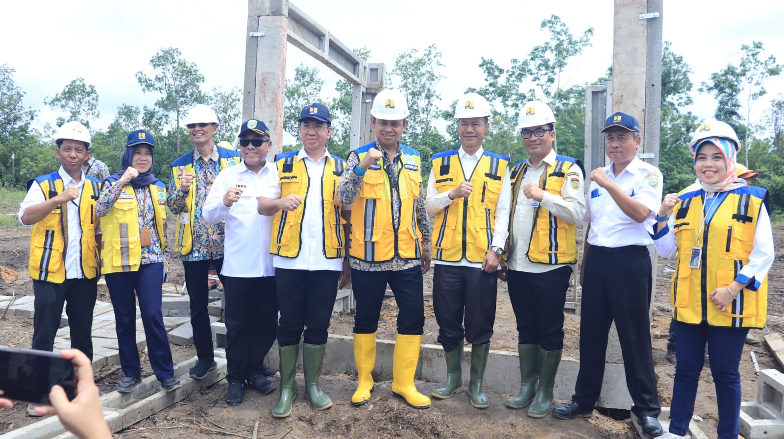 Kegiatan Pengentasan Kemiskinan Ekstrim, Direktur Jenderal Perumahan Kementerian PUPR Republik Indonesia ke Kota Prabumulih