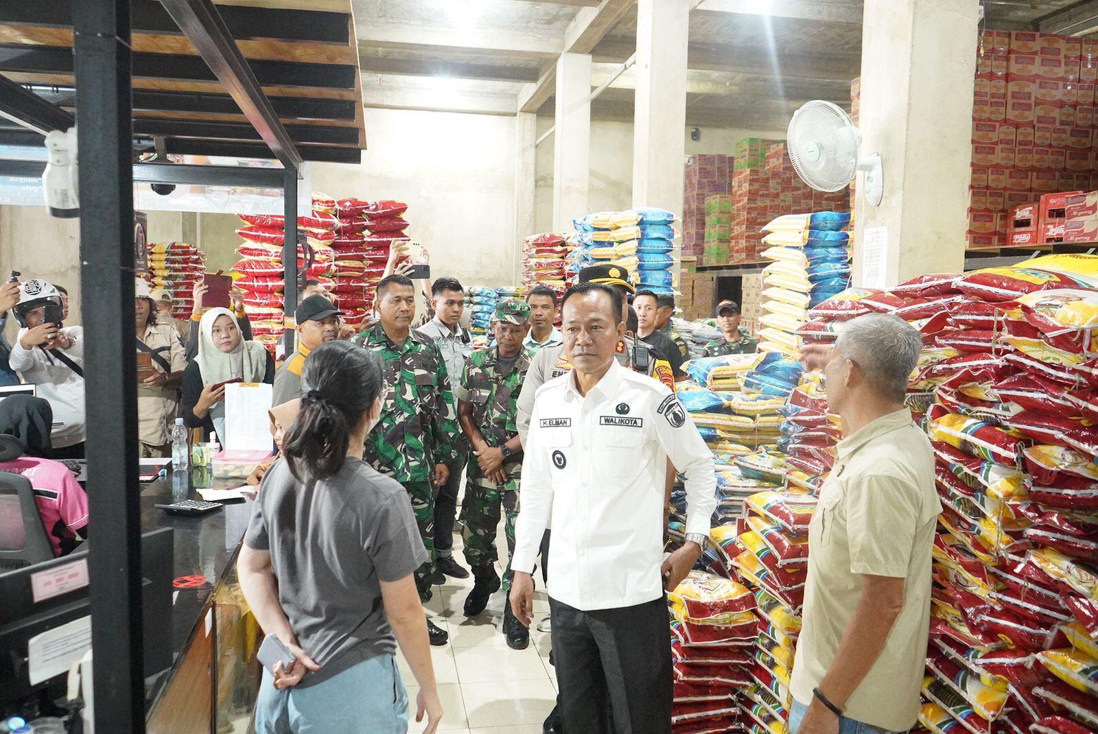 Pemkot Prabumulih Gelar Sidak ke Agen Sembako