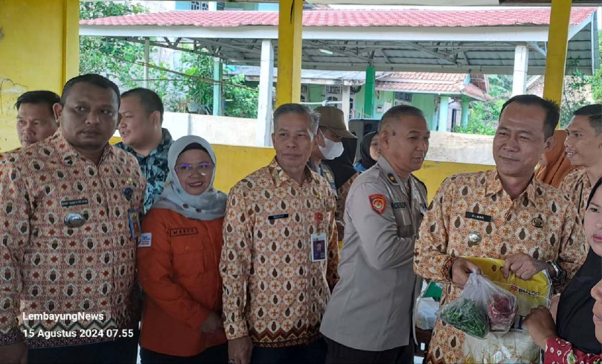 Gerakan Pangan Murah Pemkot Prabumulih, H Elman Konsiten Turun ke Lokasi untuk Bertemu Masyarakat