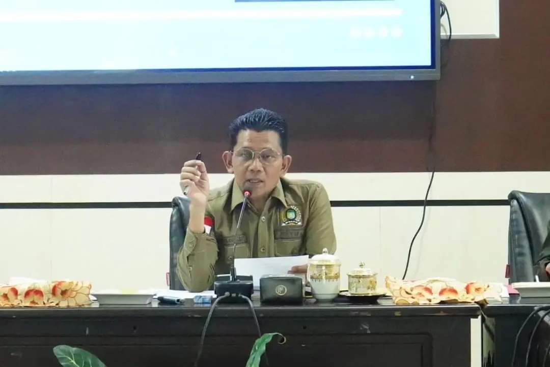 DPRD Prabumulih Menerima Berkas KUA PPAS Pemerintah Kota Prabumulih di Ruang Rapat Banggar