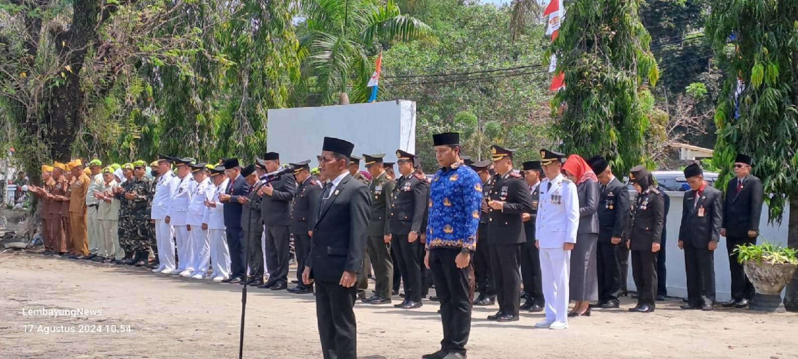 Rangkaian Kegiatan Penjabat Walikota Bersama Forkopimda Prabumulih di Hari Ulang Tahun RI ke 79