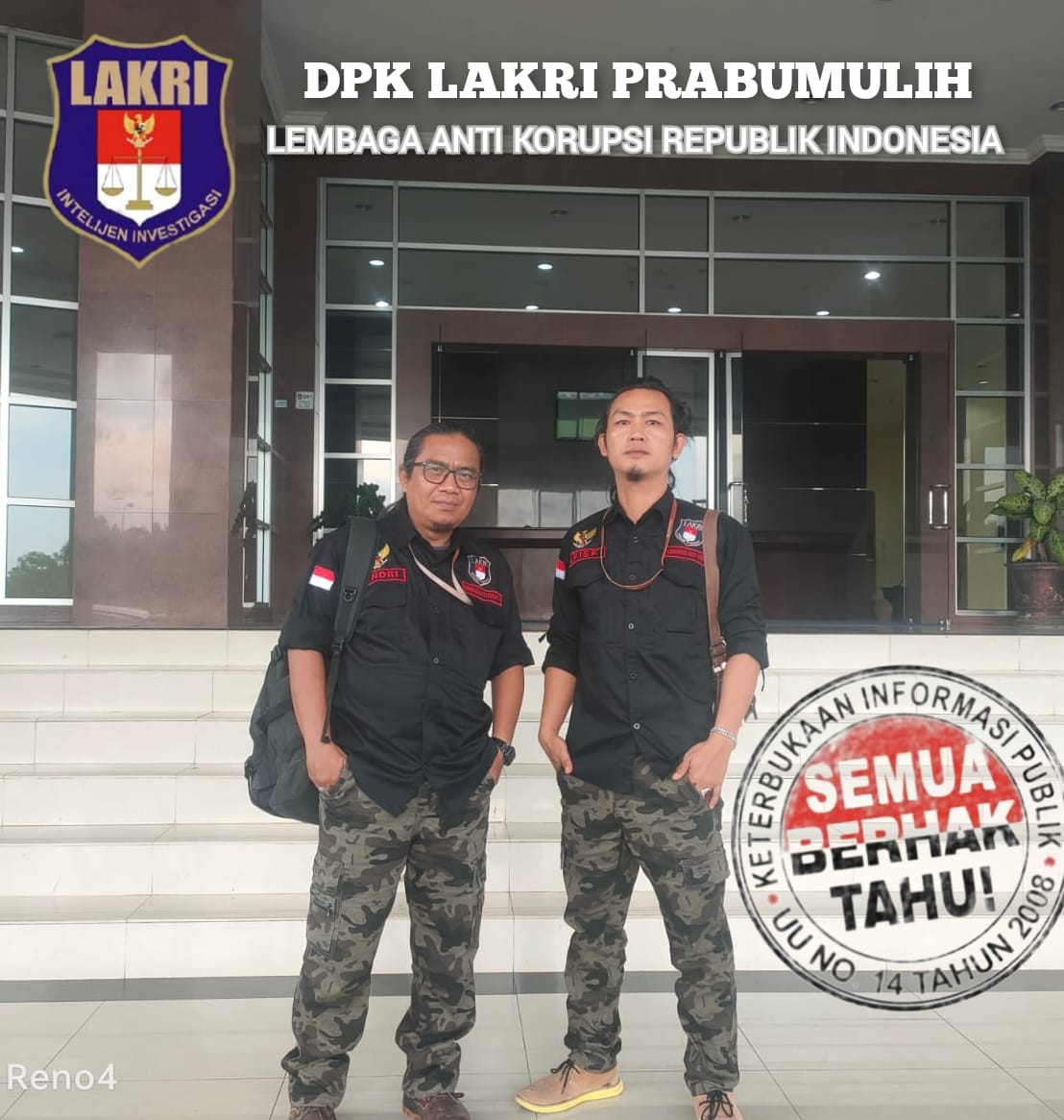 DPK LAKRI Prabumulih Surati Pj Walikota Sebagai Atasan Langsung PPID Sesuai UU KIP No. 14/2008