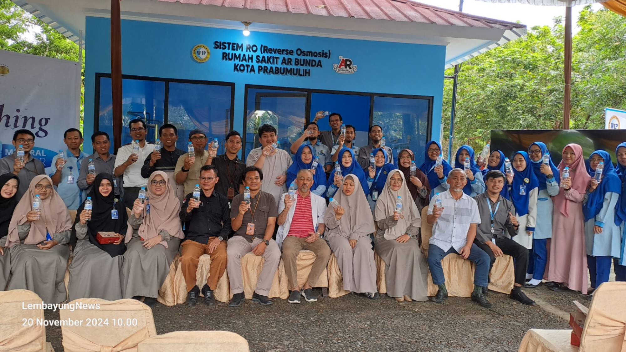 Rumah Sakit AR Bunda Gelar Grand Launching Water Treatmen dengan  Sistem RO